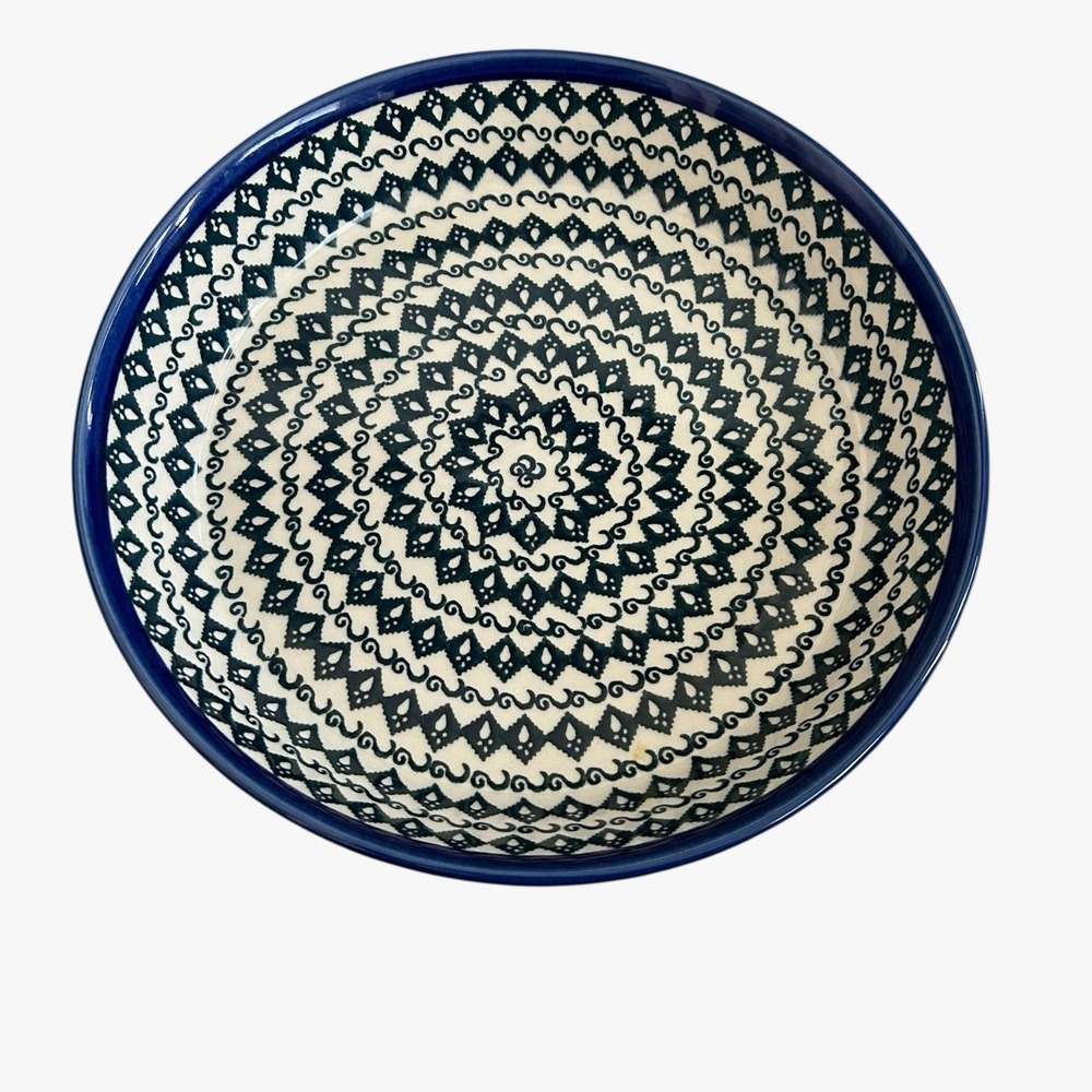 Boleslawiec Polish Pottery Pie &‎ Quiche Dish  Zakłady Ceramiczne 9.5" Baking